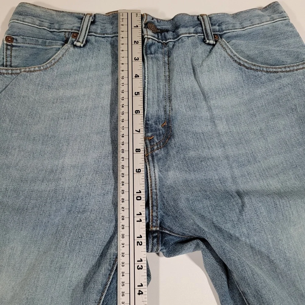 Vintage Mens Levi's‎ Light Wash Straight Leg Jeans 33x36 (32x36)